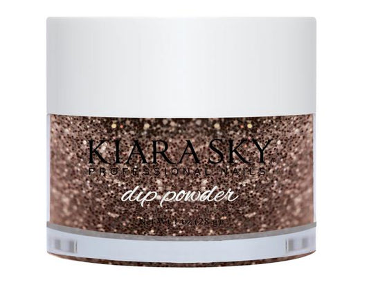 Kiara Sky Dip Powder -D467 Chocolate Glaze-Beauty Zone Nail Supply