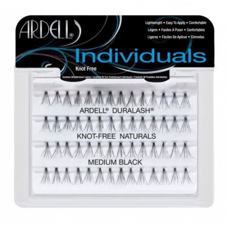 Ardell Individual Knotted Flare Medium Black #65097-Beauty Zone Nail Supply
