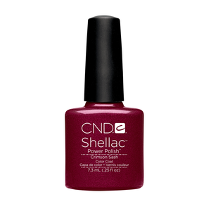Cnd Shellac Crimson Sash .25 Fl Oz-Beauty Zone Nail Supply