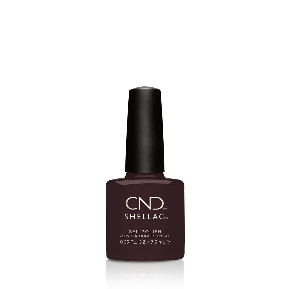 Cnd Shellac Dark Dahlia .25 Fl Oz-Beauty Zone Nail Supply