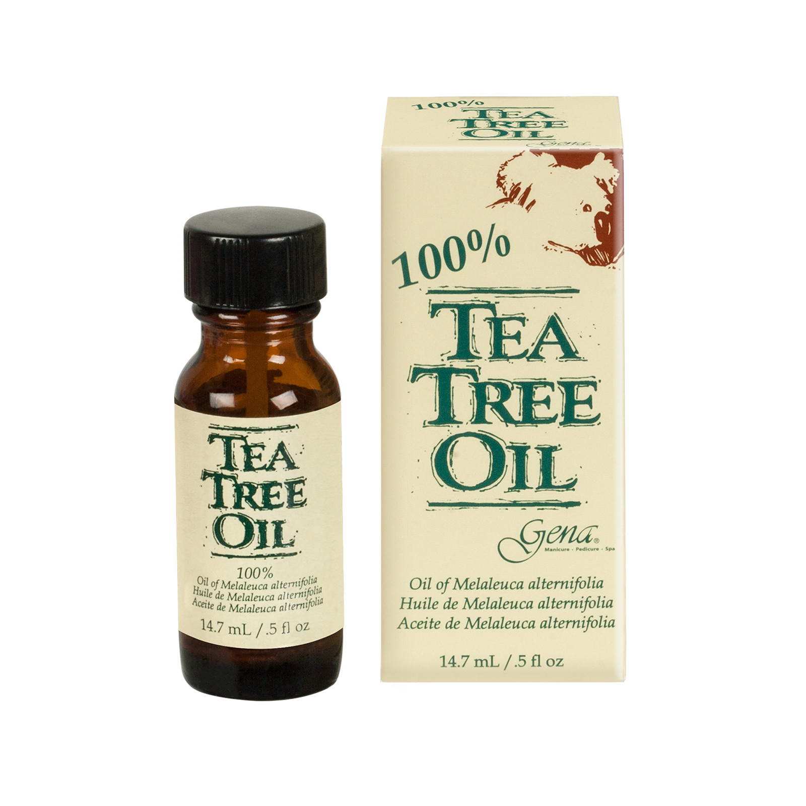 Gena Tea Tree Oil 0.5 oz-Beauty Zone Nail Supply