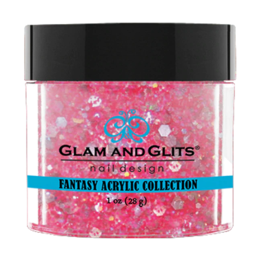 lam & Glits Fantasy Acrylic (Glitter) 1 oz Desert Rose- FAC536-Beauty Zone Nail Supply