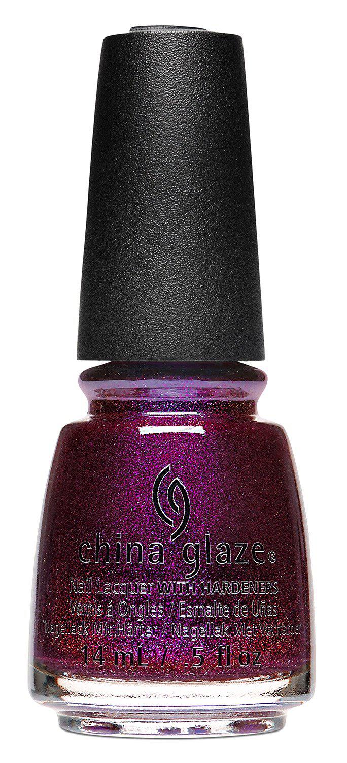 China Glaze Lacquer Queen Of Sequins 0.5 oz #84104-Beauty Zone Nail Supply