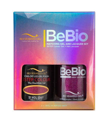 Bio Seaweed Bebio Duo 51 Holiday-Beauty Zone Nail Supply