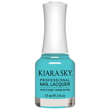 Load image into Gallery viewer, Kiara Sky All In One Nail Lacquer 0.5 oz I Fell For Blue N5069-Beauty Zone Nail Supply