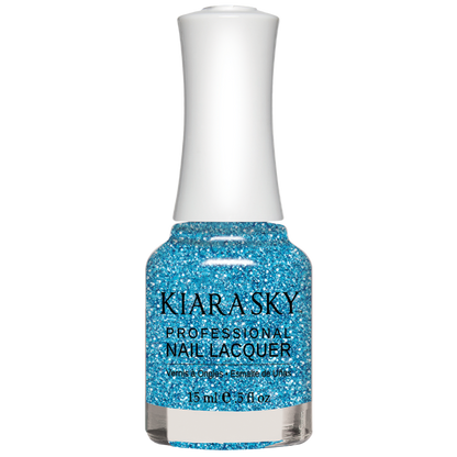Kiara Sky All In One Nail Lacquer 0.5 oz Blue Lights N5071-Beauty Zone Nail Supply