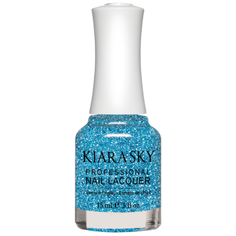 Kiara Sky All In One Nail Lacquer 0.5 oz Blue Lights N5071-Beauty Zone Nail Supply