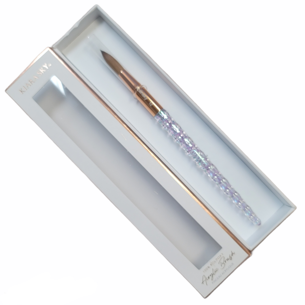 Kiara Sky Acrylic Nail Brush Kolinsky size 12