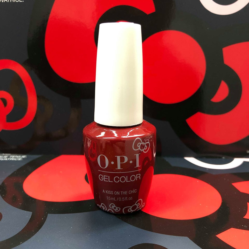 OPI Gelcolor - A Kiss on the ChÃ¬c HPL05-Beauty Zone Nail Supply