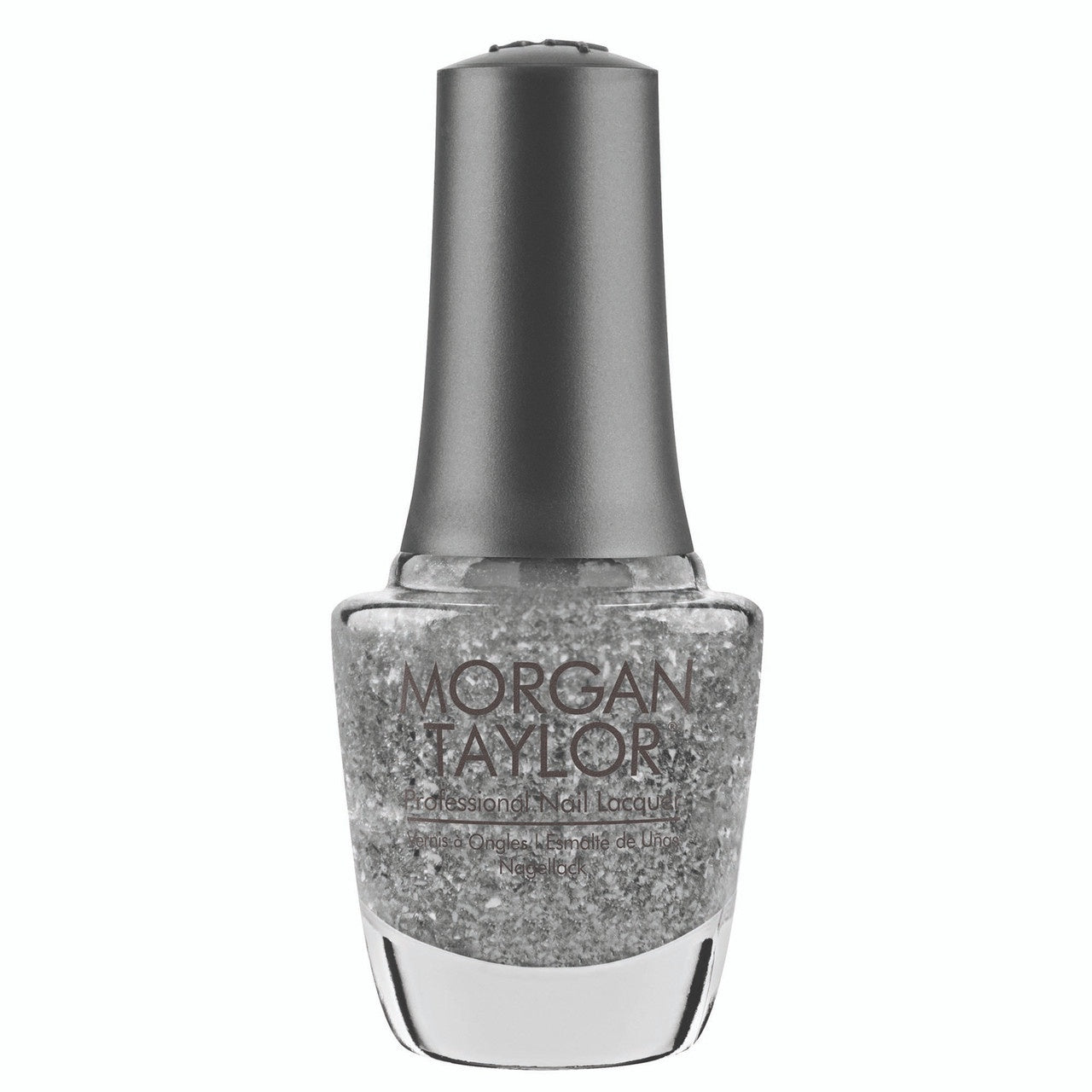 Morgan Taylor Nail Lacquer Silver In My Stockings 15 mL .5 fl oz #3110279