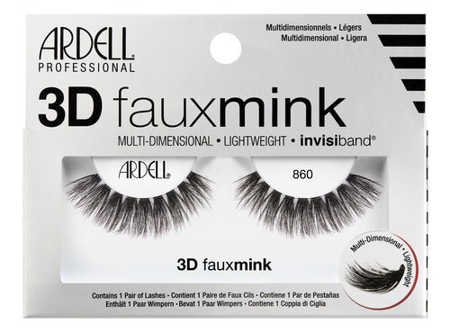 Ardell 3D Faux Mink 860 #70483-Beauty Zone Nail Supply