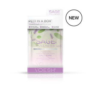 Voesh 6 in 1 Step Pedi Sage Fullness Case 30 pack