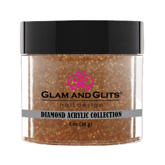 Glam & Glits Diamond Acrylic (Shimmer) 1 oz Goldmine - DAC87-Beauty Zone Nail Supply