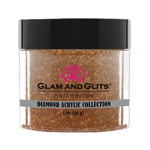 Glam & Glits Diamond Acrylic (Shimmer) 1 oz Goldmine - DAC87-Beauty Zone Nail Supply