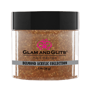 Glam & Glits Diamond Acrylic (Shimmer) 1 oz Goldmine - DAC87-Beauty Zone Nail Supply