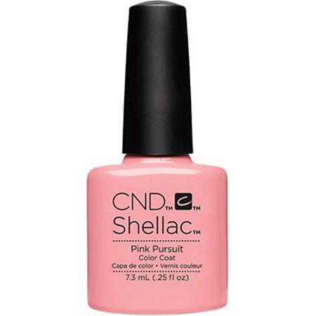 Cnd Shellac Pink Pursuit .25 Oz-Beauty Zone Nail Supply