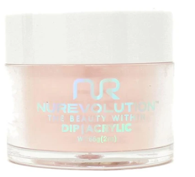 Nurevolution Dip Powder #82 Rose Milk 2oz-Beauty Zone Nail Supply