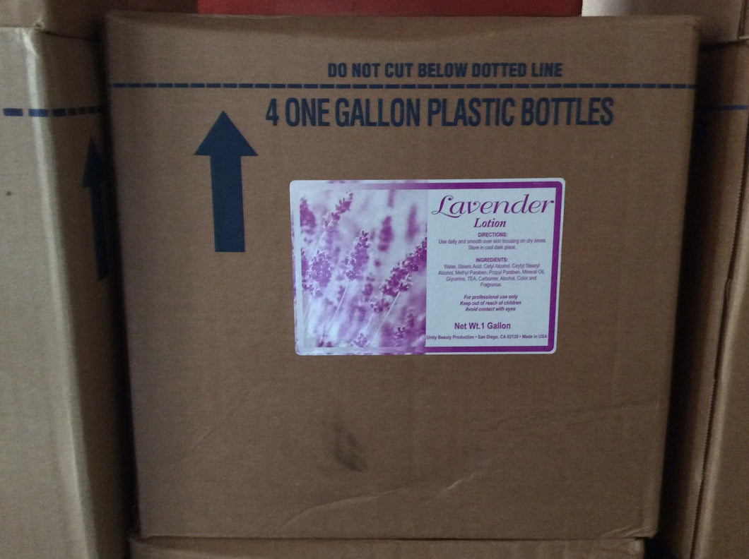 Unity Lotion Lavender (Case 4 Gallon)-Beauty Zone Nail Supply
