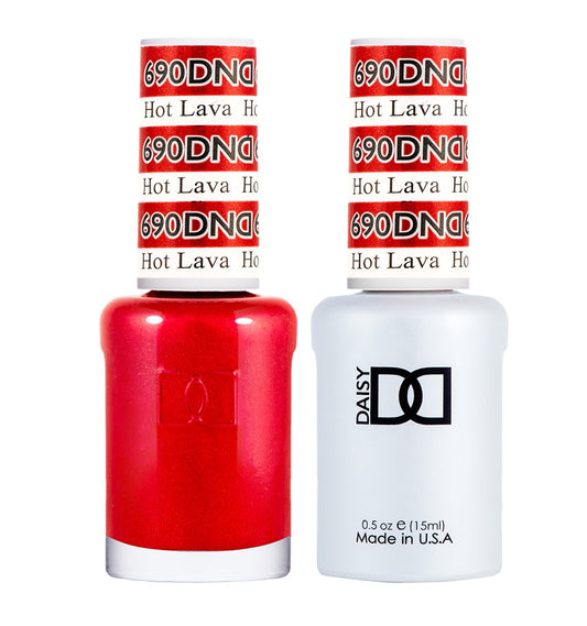 DND Duo Gel & Lacquer Hot Lava #690-Beauty Zone Nail Supply