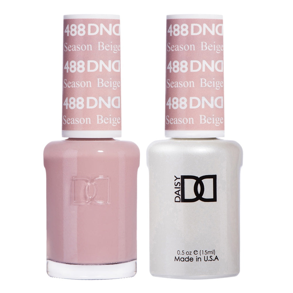 DND Duo Gel & Lacquer Seasond Beige #488-Beauty Zone Nail Supply