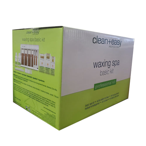 Clean & Easy Waxing Spa Basic Kit #40212-Beauty Zone Nail Supply