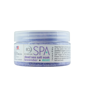BCL SPA Dead Sea Salt Soak Lavender + Mint 3oz-Beauty Zone Nail Supply