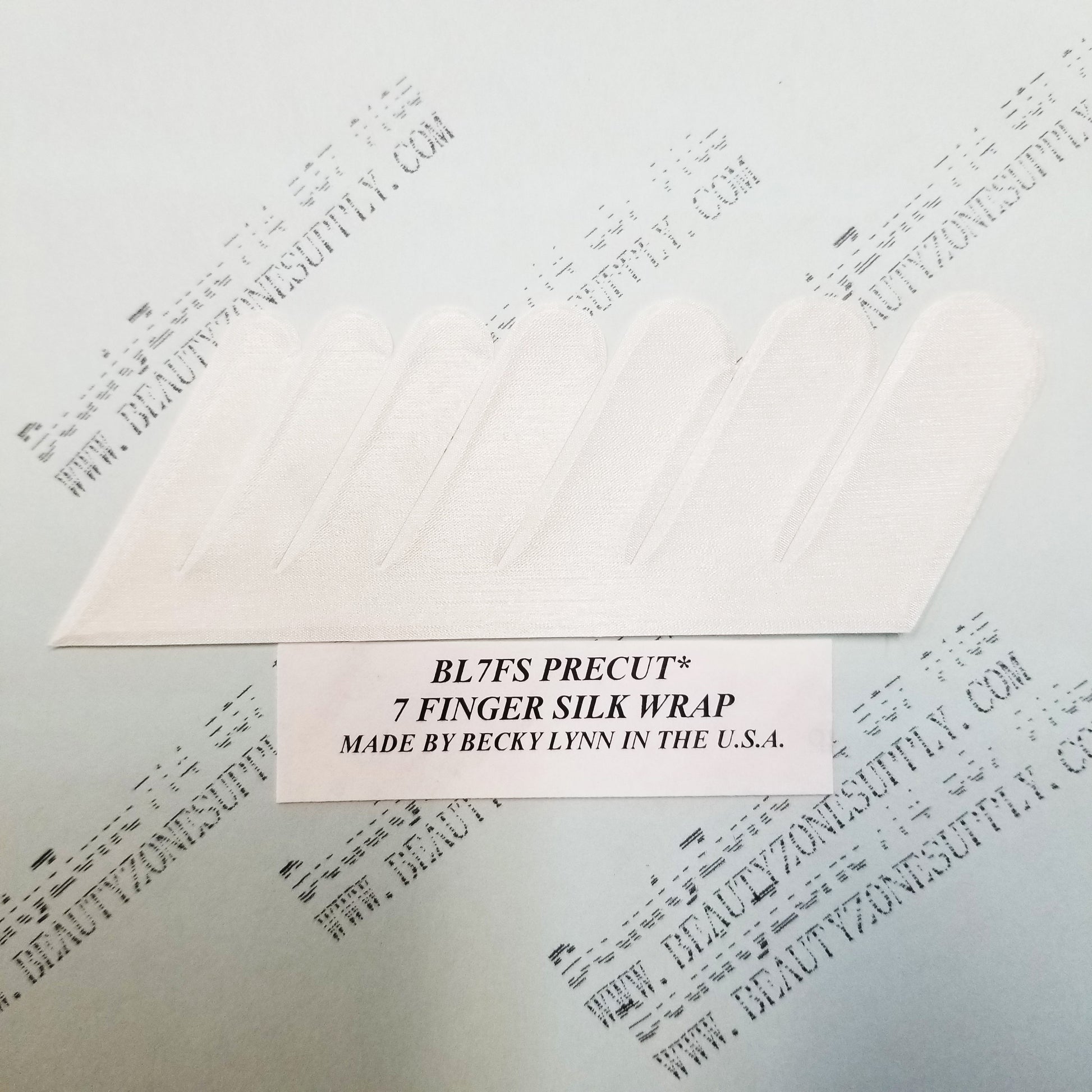 Pre Cut 7 Finger Silk Wrap 1 pc-Beauty Zone Nail Supply