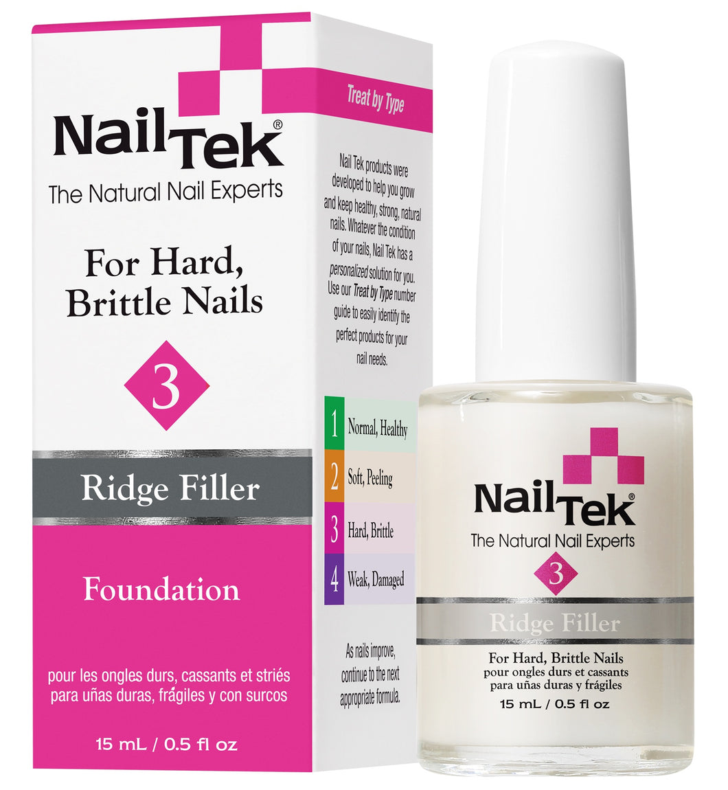 Nail Tek Foundation 3 0.5 Oz #55816-Beauty Zone Nail Supply