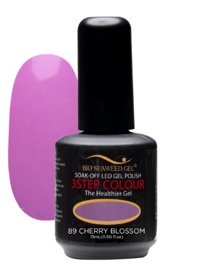 Bio Seaweed 3STEP Gel Polish 89 Cherry Blossom-Beauty Zone Nail Supply