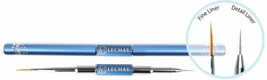 Lechat Dual Sided Brush Fine Liner & Detail Liner-Beauty Zone Nail Supply