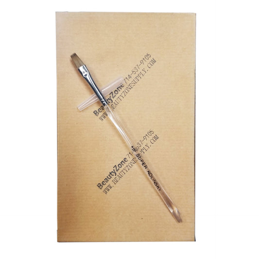 Lucky kolinsky gel brush size 8F-Beauty Zone Nail Supply
