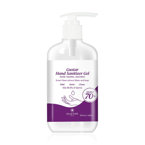 Gustar Hand sanitizer Gel Ethanol 70% 16 oz