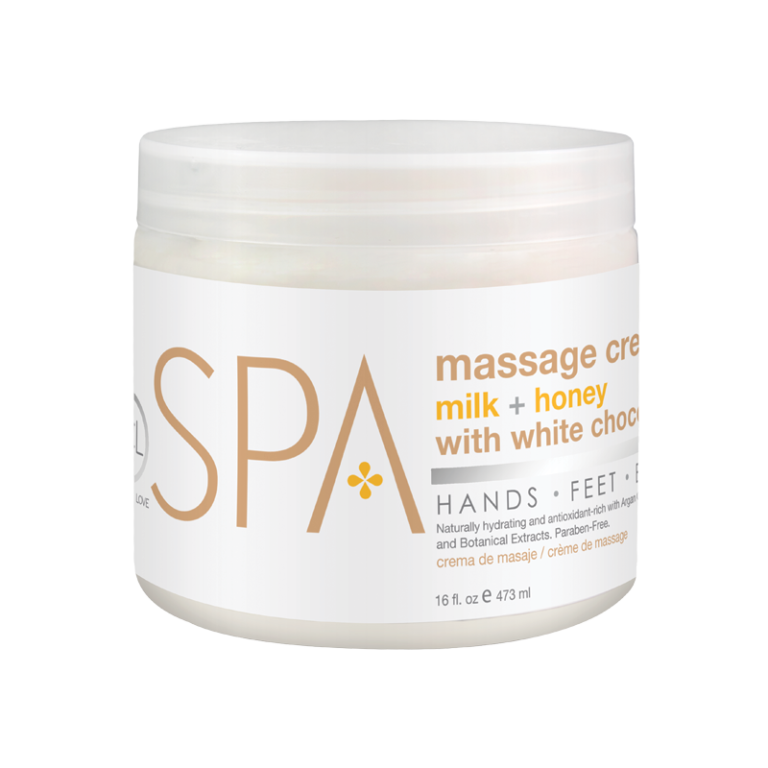 BCL SPA Massage Cream Milk + Honey with White Chocolate 16oz-Beauty Zone Nail Supply