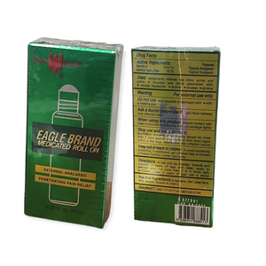 Eagle Brand Medicated Green Oil Dầu gió xanh con ó Roll On 8 mL