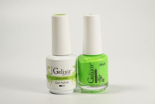 Gelixir Duo Gel & Lacquer Lime 1 PK #066-Beauty Zone Nail Supply