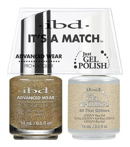 ibd Advanced Wear Color Duo All That Glitters 1 PK-Beauty Zone Nail Supply