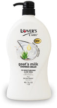 Load image into Gallery viewer, Lover&#39;s Care Goat&#39;s Milk Shower Cream Aloe Vera 1200 mL. 40.7 oz  #231US