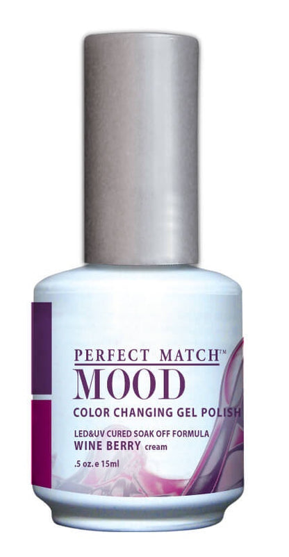 Perfect Match Mood Wine Berry 0.5 oz MPMG49-Beauty Zone Nail Supply