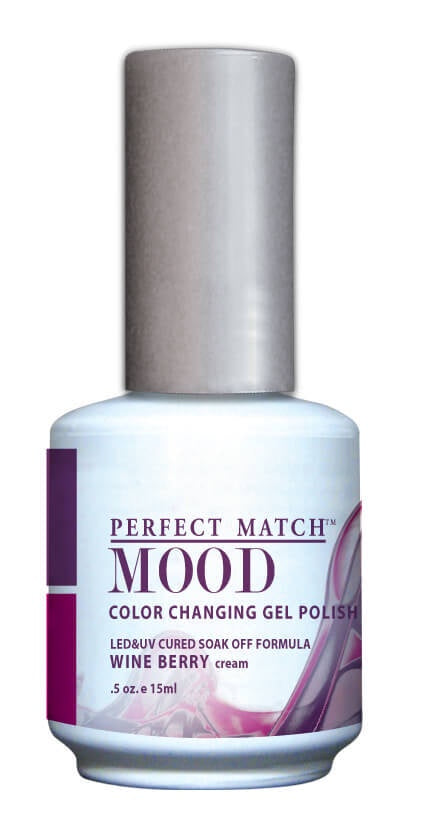 Perfect Match Mood Wine Berry 0.5 oz MPMG49-Beauty Zone Nail Supply