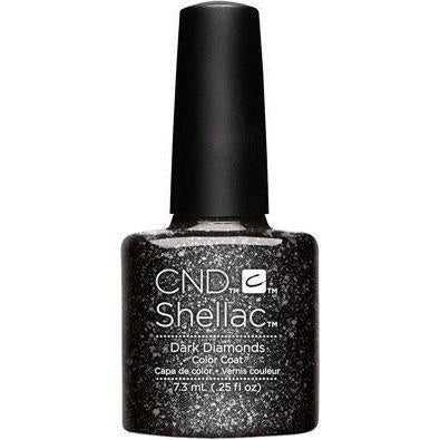 Cnd Shellac Dark Diamonds .25 Fl Oz-Beauty Zone Nail Supply