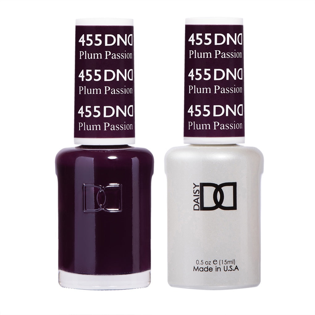 DND Duo Gel & Lacquer Plum Passion #455-Beauty Zone Nail Supply