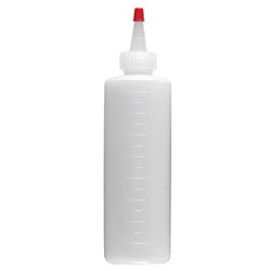 8 oz Applicator Empty Bottle with Yorker Cap B22-Beauty Zone Nail Supply