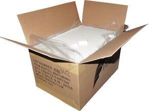 Mini Nail Buffer White White Grit 80/120 1500 pc #W2-Beauty Zone Nail Supply