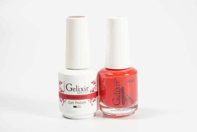 Gelixir Duo Gel & Lacquer Cardinal 1 PK #039-Beauty Zone Nail Supply