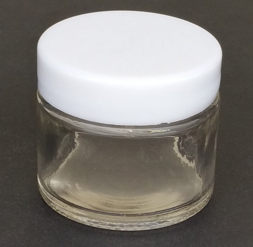Glass jar 2 oz #9573-Beauty Zone Nail Supply