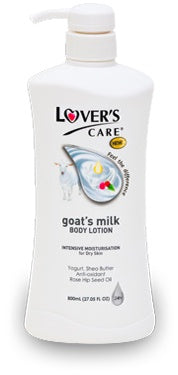 Lover's Care Goat's Milk Body Lotion Rosehip Seed Oil 27.05 oz / 800 mL#286US