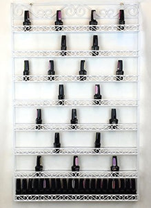 WR017 Wall Rack METAL 135 Bottle-Beauty Zone Nail Supply