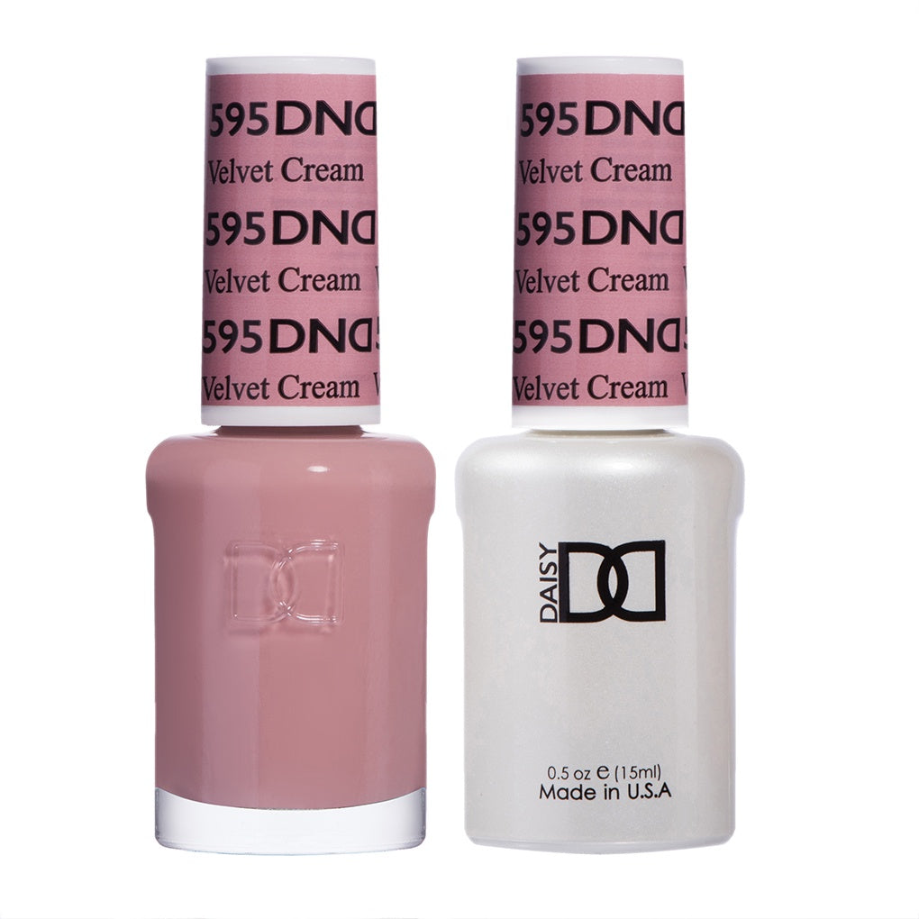 DND Duo Gel & Lacquer Velvet Cream #595-Beauty Zone Nail Supply