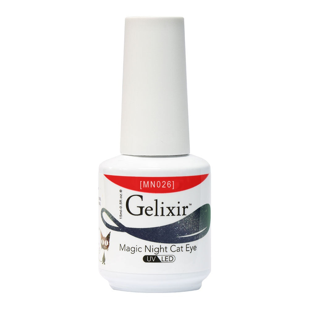 Gelixir Gel Polish Magic Night Cat Eye 0.5 oz MN026-Beauty Zone Nail Supply