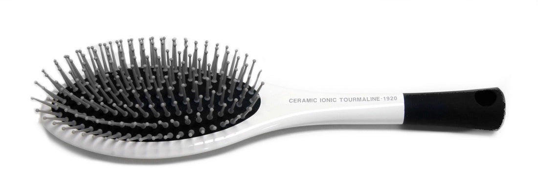 IB 1920 W CERAMIC OVAL PADDLE PIN BRUSH-Beauty Zone Nail Supply
